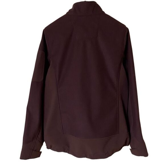 Carhartt Women’s Deep Wine Kentan Full Zip Work Jacket Sz M - Picture 2 of 13